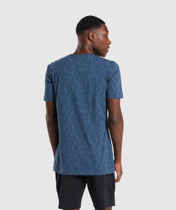 Panske Tricka Gymshark Critical Tyrkysové | UC7423160